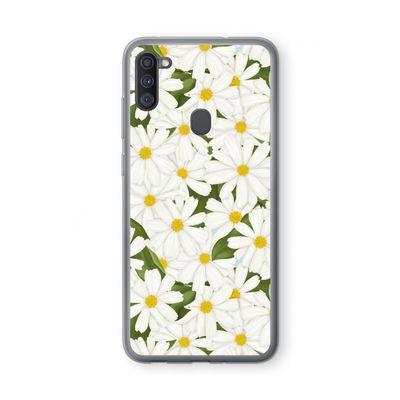 Summer Daisies: Samsung Galaxy A11 Transparant Hoesje