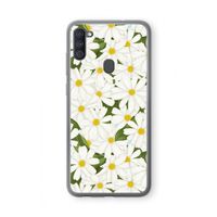Summer Daisies: Samsung Galaxy A11 Transparant Hoesje Summer Daisies: Samsung Galaxy A11 Transparant Hoesje