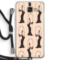 Pop Some Kim: Samsung Galaxy A5 (2016) Transparant Hoesje met koord