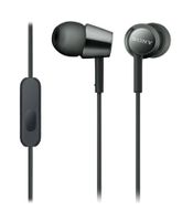 Sony MDR-EX155AP Headset In-ear 3,5mm-connector Zwart - thumbnail