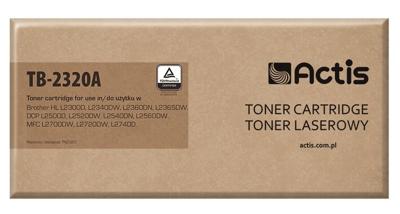 Actis Toner cartridge TB-2320A (vervanging Brother TN-2320; Supreme; 2600 pagina's; zwart)