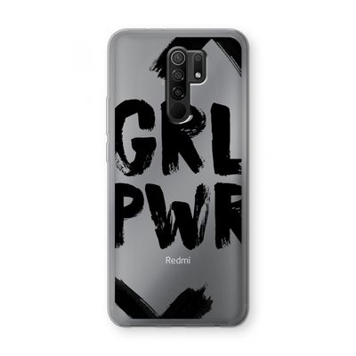Girl Power #2: Xiaomi Redmi 9 Transparant Hoesje