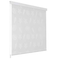 Rolgordijn voor douche 140x240 cm zeester