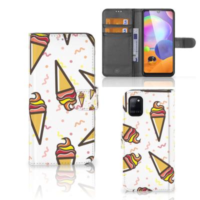 Samsung Galaxy A31 | Book Cover | Icecream