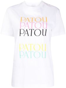 Patou t-shirt Patou Patou en coton biologique - Blanc