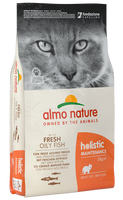 Almo Nature Holistic kat witvis en rijst 12kg