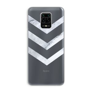 Marmeren pijlen: Xiaomi Redmi Note 9 Pro Transparant Hoesje