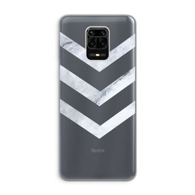Marmeren pijlen: Xiaomi Redmi Note 9 Pro Transparant Hoesje