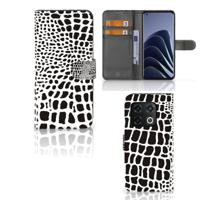 OnePlus 10 Pro | Telefoonhoesje | Met pasjeshouder | Slangenprint