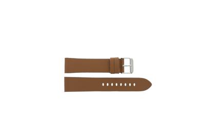 Horlogeband Universeel 1030360.22 Leder Cognac 22mm