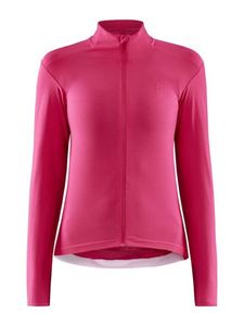 Craft Advanced bike Essence fietsshirt lange mouw roze dames M