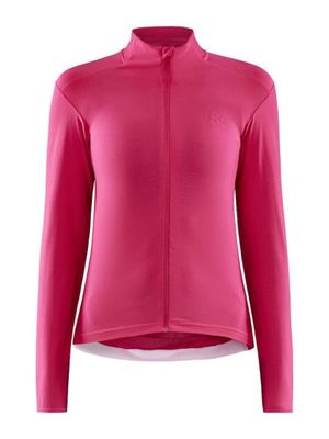 Craft Advanced bike Essence fietsshirt lange mouw roze dames XXL