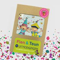 BLOOM your message Fien en Teun Uitnodigingen met bloemzaadjes