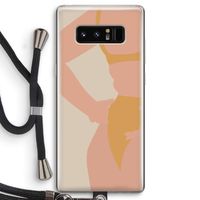Bikini body: Samsung Galaxy Note 8 Transparant Hoesje met koord