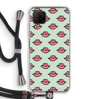 Lipjes: Huawei P40 Lite Transparant Hoesje met koord