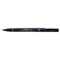 Fineliner uni-ball pin 0.3mm blauw | 12 stuks