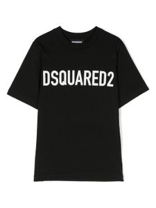 DSQUARED2 KIDS t-shirt à logo imprimé - Noir