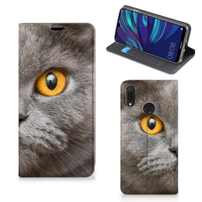 Smartphone hoesje Huawei Y7 hoesje Y7 Pro (2019) Britse Korthaar