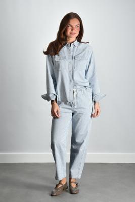 Xirena broek Baxter X7RRD000 blue railroad