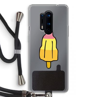 Raketijsje: OnePlus 8 Pro Transparant Hoesje met koord