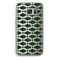 Moroccan tiles: Samsung Galaxy S7 Transparant Hoesje