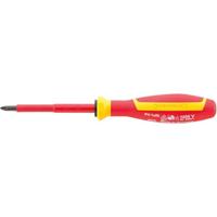 Stahlwille 4665 VDE 3 VDE KREUZSCHLITZSCHRAUBENDREHER MIT DRALL-GRIFF 46653003 Kruiskop schroevendraaier 3