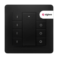 EcoDim Draadloze Zigbee wandschakelaar voor 4 groepen