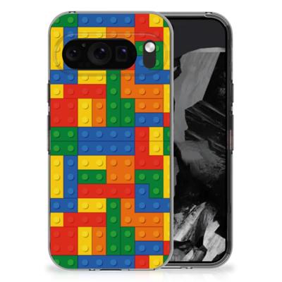 Google Pixel 9 Pro XL | TPU bumper | Blokken Google Pixel 9 Pro XL | TPU bumper | Blokken