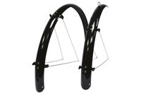 OXC Hybrid Set Spatbord 46mm Voor / Achter - Zwart OXC Hybrid Set Spatbord 46mm Voor / Achter - Zwart