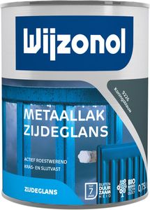 Wijzonol Metaallak Zijdeglans - 9226 Koningsblauw - 0,75L