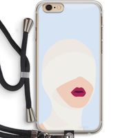 Incognito: iPhone 6 PLUS / 6S PLUS Transparant Hoesje met koord