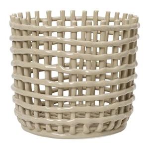 ferm LIVING Ceramic Mand Large - Cashmere