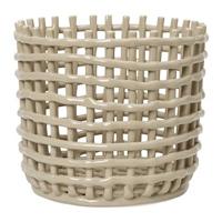 ferm LIVING Ceramic Mand Large - Cashmere