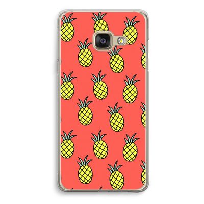 Ananas: Samsung Galaxy A3 (2016) Transparant Hoesje