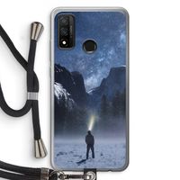 Wanderlust: Huawei P Smart (2020) Transparant Hoesje met koord