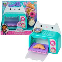 Gabby's Dollhouse Gabby's Poppenhuis - Cakey's Oven - Speelgoedkeuken met licht en geluid - met keukenaccessoires en speelgoedeten