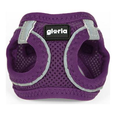Hondentuigje Gloria Air Mesh Trek Star Verstelbaar Paars Maat XXXS (18-20 cm)