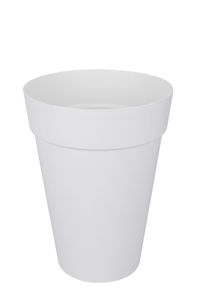 Bloempot Loft urban rond hoog 35 wit - Elho