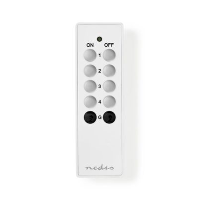 Nedis RF-Afstandsbediening | 4 Kanalen | 1 stuks - RFRC410WT RFRC410WT