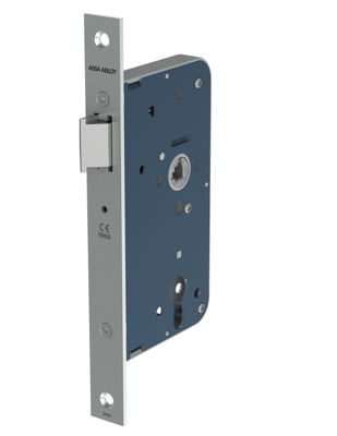 ASSA ABLOY 2465 Loopslot | DM60mm | krukgat 8mm | voorplaat RVS 24x235mm rechthoekig | DR 1+3/2+4 - 7272535