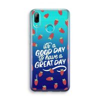 Don't forget to have a great day: Huawei P Smart (2019) Transparant Hoesje