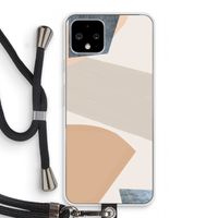 Formo: Pixel 4 Transparant Hoesje met koord