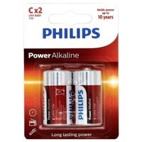 Philips Power LR14 C batterij (baby) Alkaline 1.5 V 2 stuk(s)