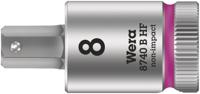 Wera 8740 B HF Binnenzeskant Zyklop Bitdop met 3/8"-aandrijving met vasthoudfunctie, 3,0 x 35 mm - 1 stuk(s) - 05003030001