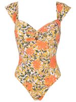 Clube Bossa maillot de bain à fleurs - Orange - thumbnail