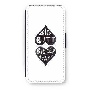 Big butt bigger heart: iPhone 8 Flip Hoesje