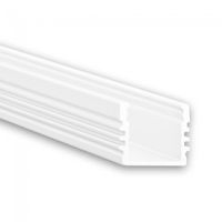 LED strip profiel wit RAL 9010 PL2 200cm 16x13mm 8106023 excl. afdekking prijs p/m