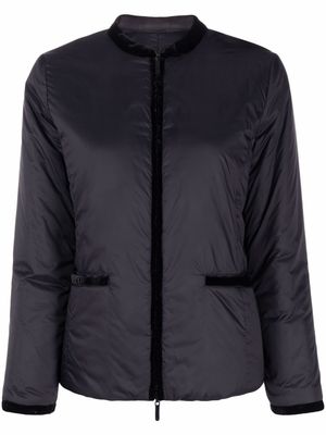 Emporio Armani veste matelassée à design réversible - Noir