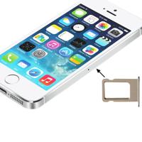 Originele Sim-lade kaarthouder voor iPhone 5S (goud)