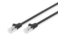 Digitus DB-160144-100-S RJ45 Netwerkkabel, patchkabel CAT 6 S/FTP 10.00 m Zwart 1 stuk(s)